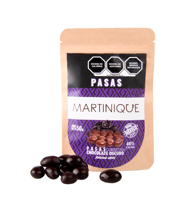 Snack Martinique - Pasas con Chocolate