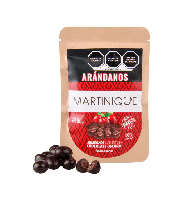 Snack Martinique - Arándanos con Chocolate