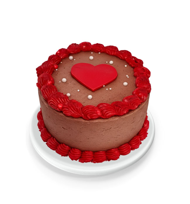 Pastel Mini Corazón de Chocolate